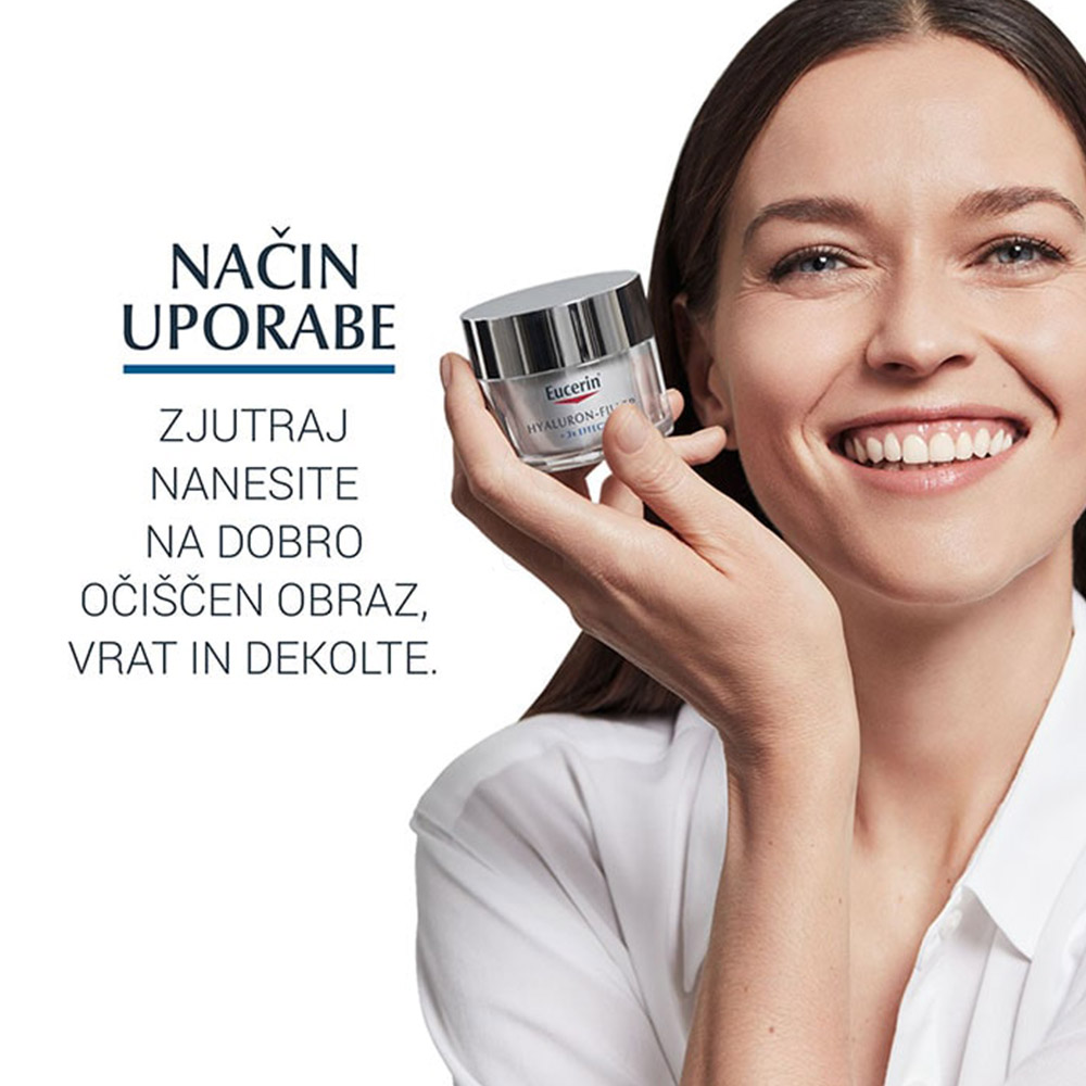 Eucerin Hyaluron-Filler, dnevna krema - suha koža - ZF 15 (50 ml)
