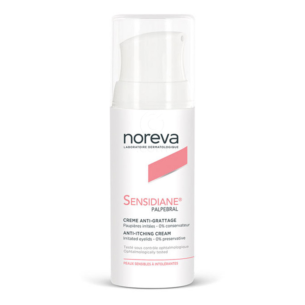 Noreva Sensidiane  Palpebral, pomirjujoča krema za nego srbečice (20 ml)
