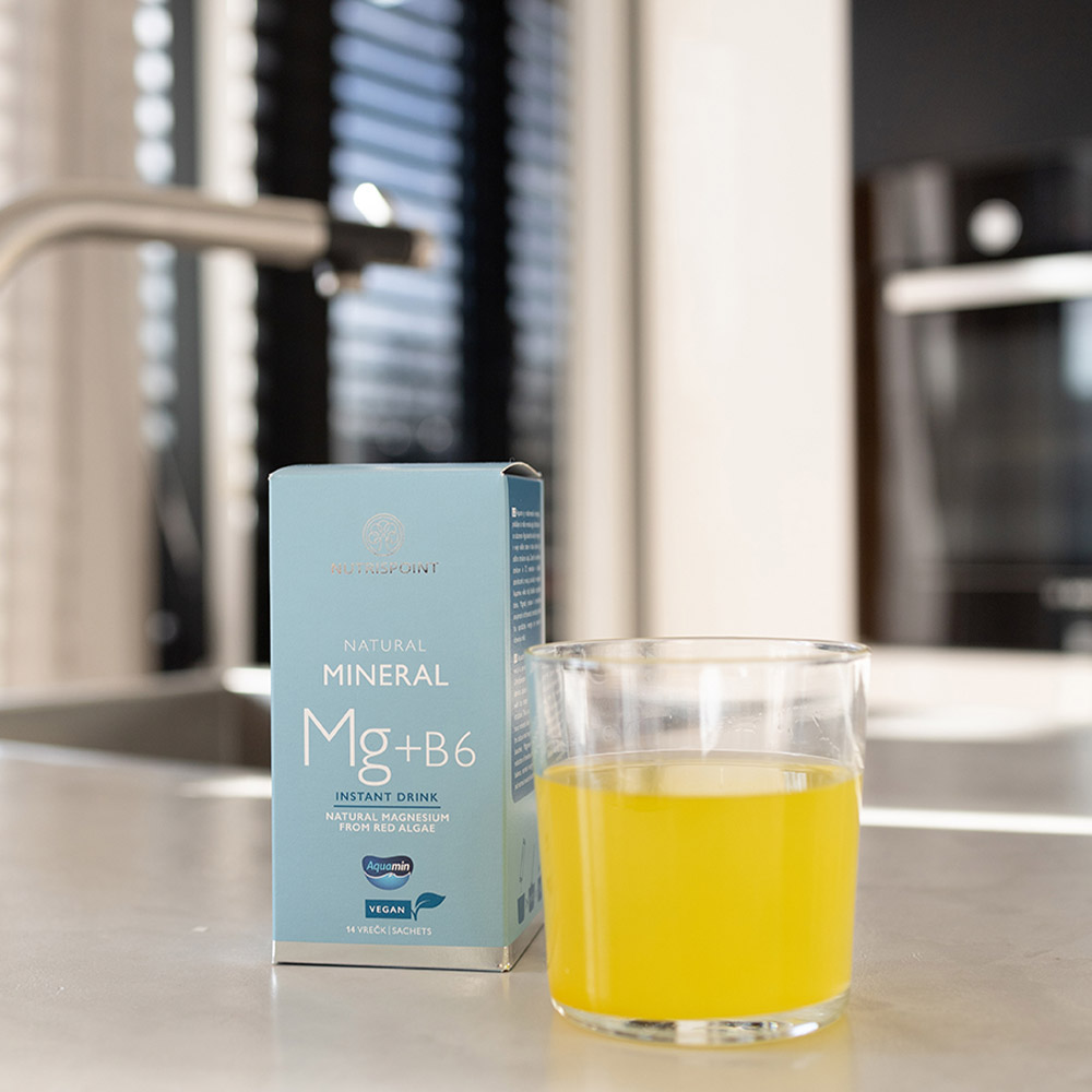Nutrispoint Natural Mineral Mg + B6, vrečke (14 vrečk)