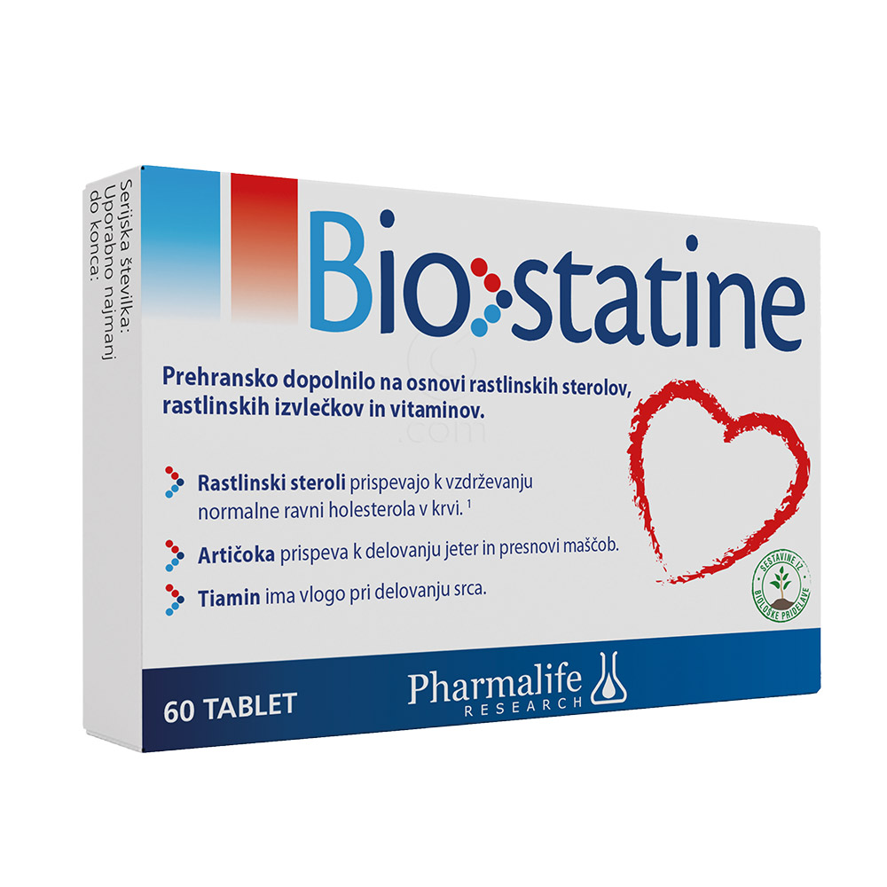 Biostatine, tablete - paket (3 x 60 tablet)
