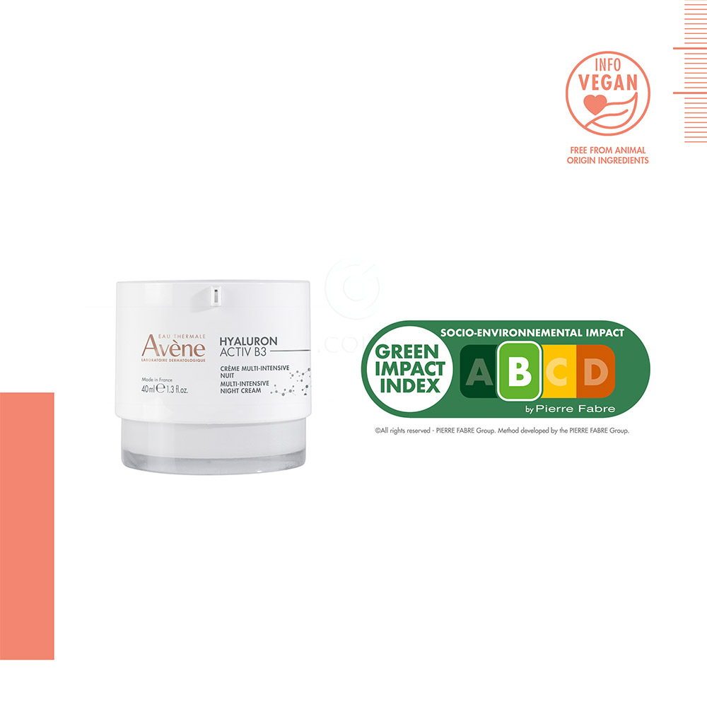 Avene Hyaluron Activ B3, multiintenzivna nočna krema (40 ml)
