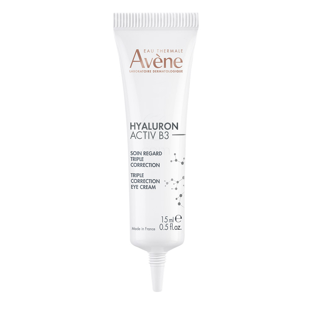 Avene Hyaluron Activ B3, trojna korektivna nega za predel okoli oči (15 ml)