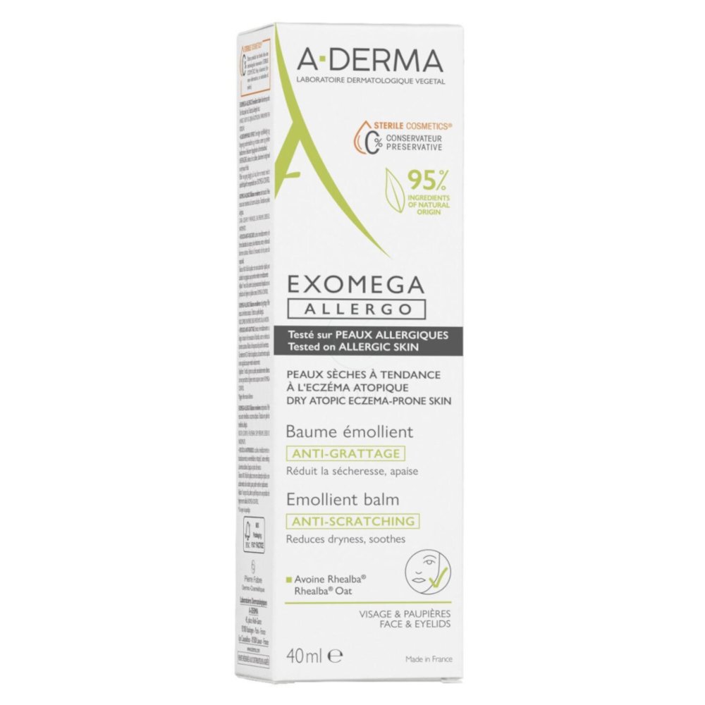 A-Derma Exomega Allergo, emolientni balzam (40 ml) 