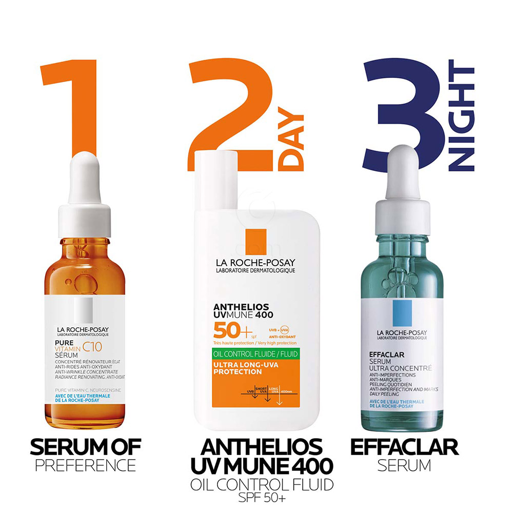 LRP Anthelios UVMUNE 400 Oil Control, fluid za mastno kožo -ZF50+ (50 ml)