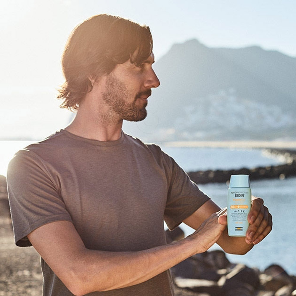 ISDIN Fotoprotector Fusion Gel Sport Wet skin, gel za telo za zaščito pred soncem - ZF50+ (100 ml)