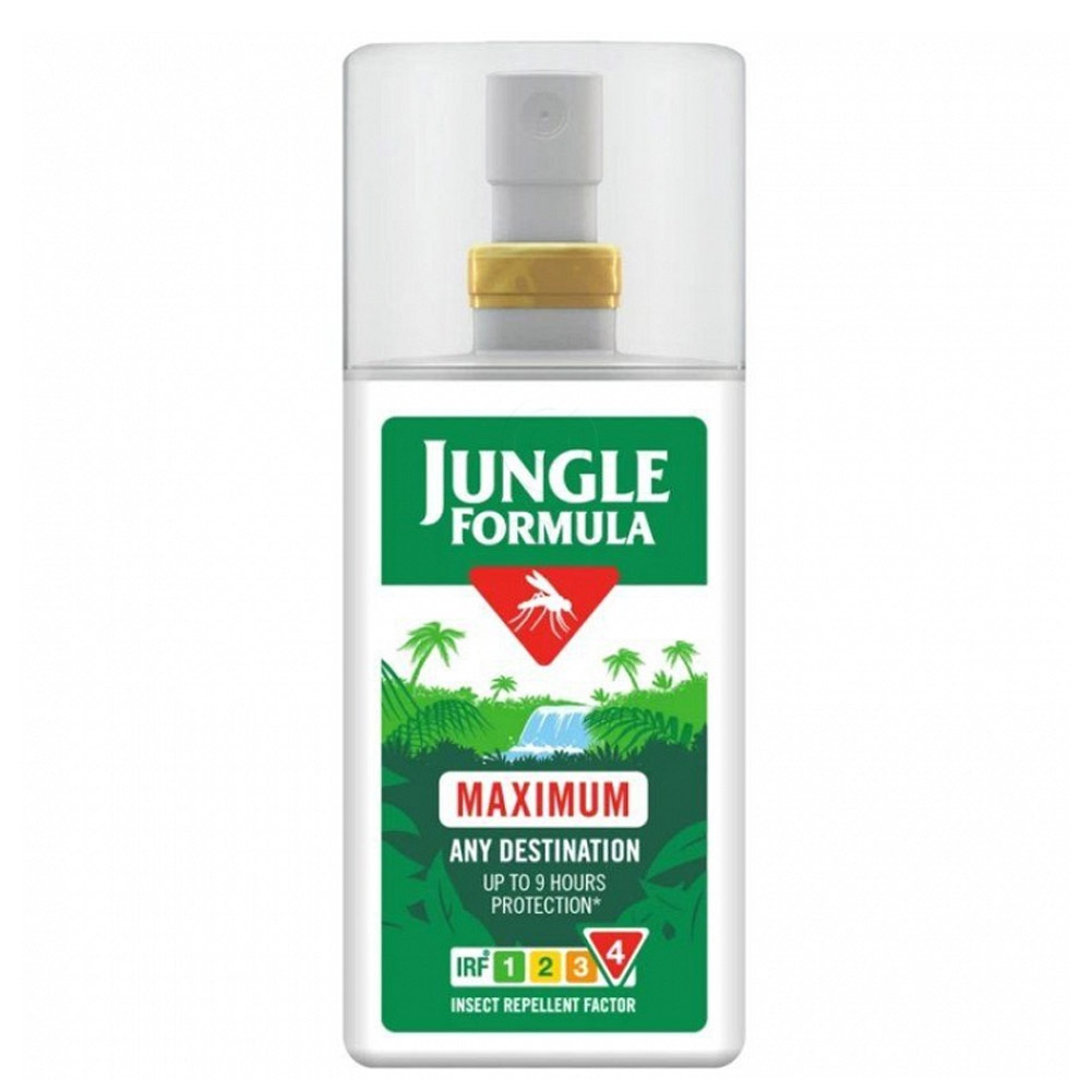 Jungle Formula Maximum Original, zaščita proti komarjem in klopom (75 ml)