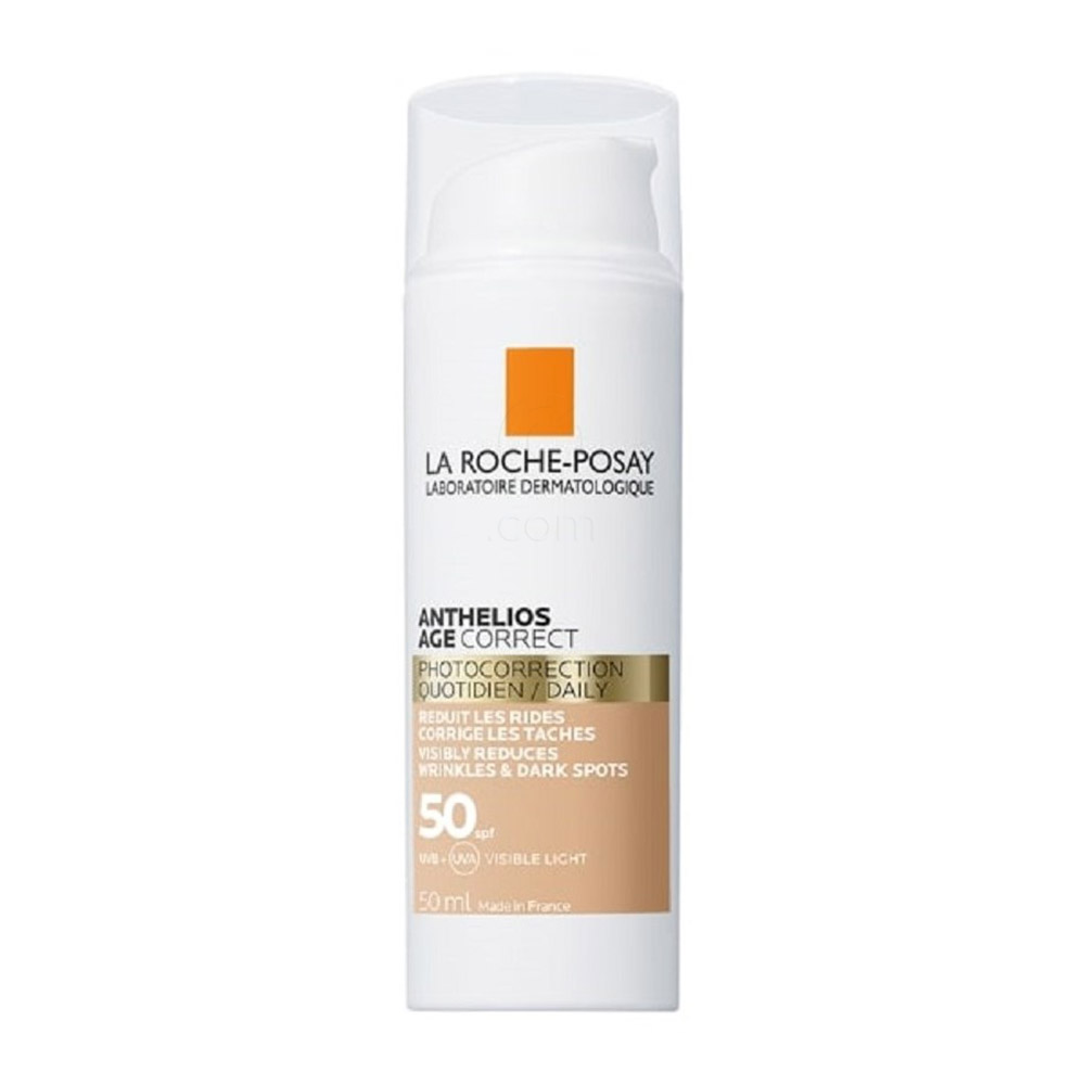 LRP Anthelios Age Correct, obarvana krema za obraz - ZF50 (50 ml) 