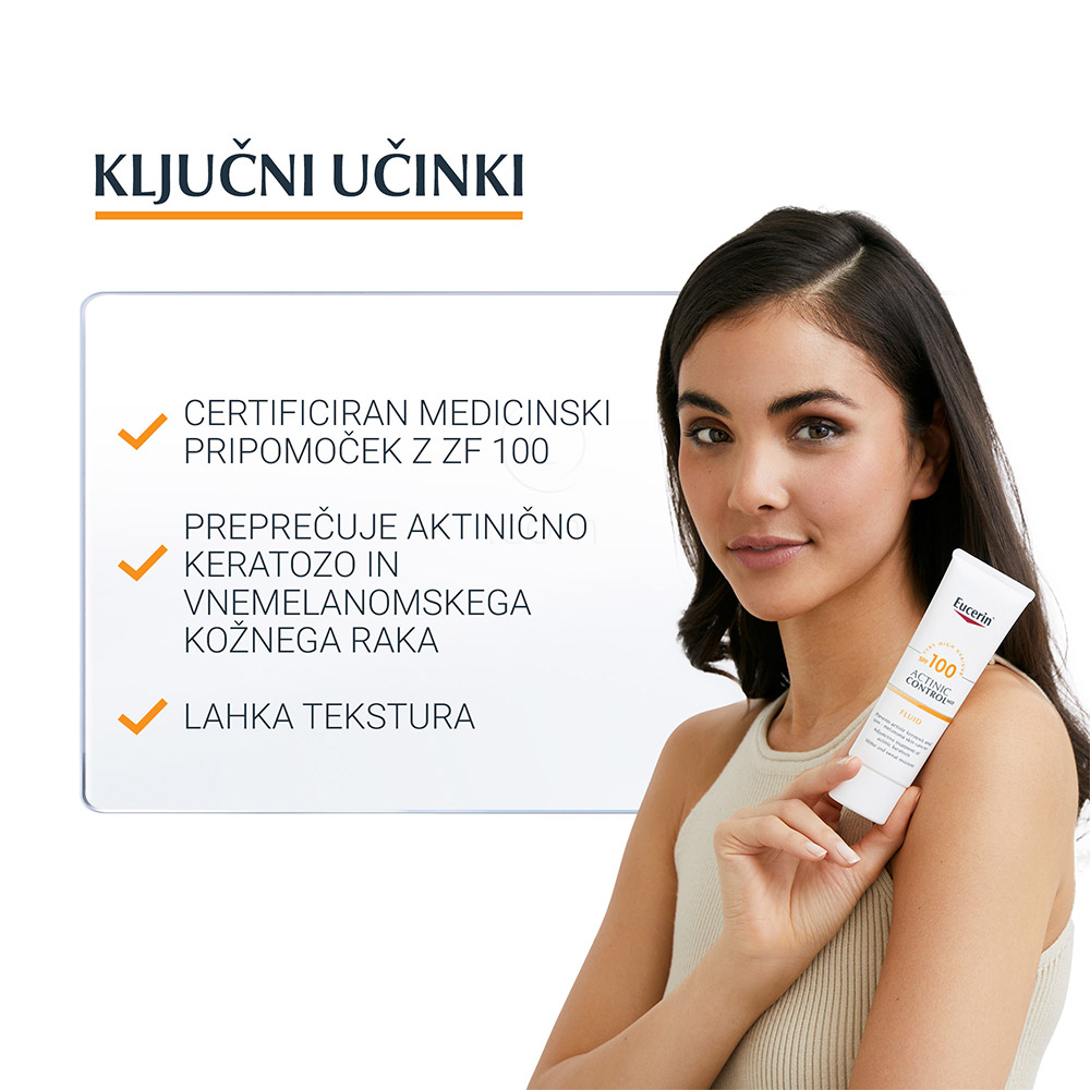 Eucerin Sun Actinic Control MD, kremni fluid - ZF100 (80 ml)