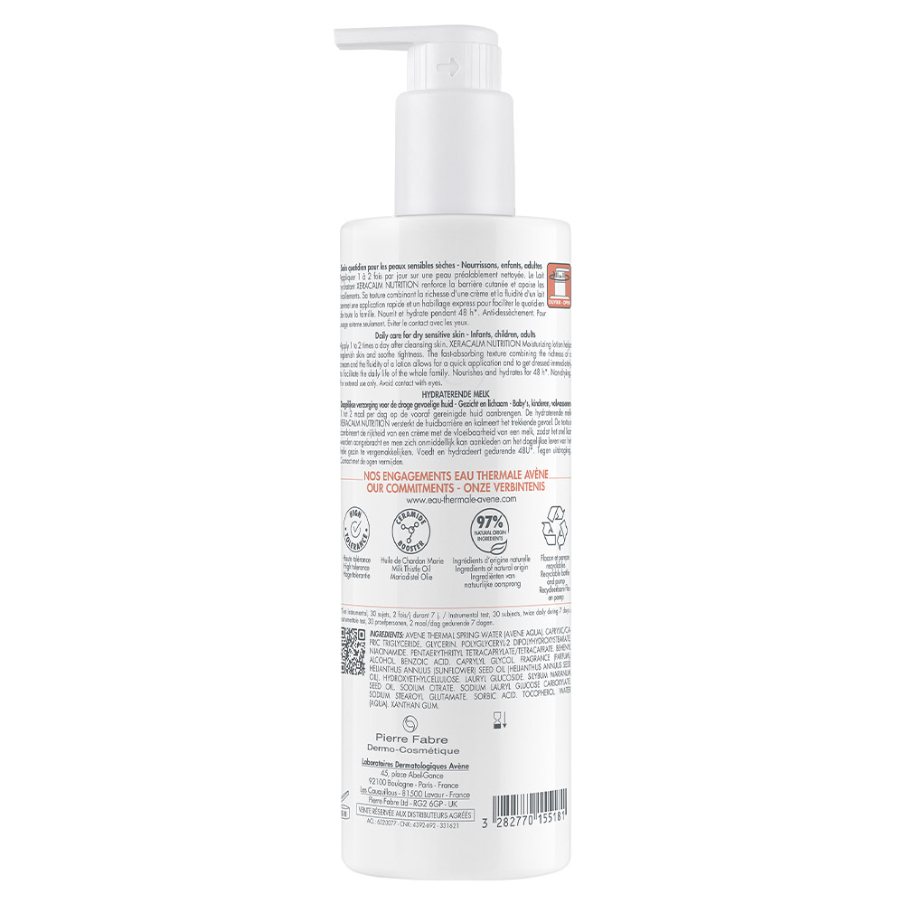 Avene XeraCalm Nutrition, vlažilni losjon (400 ml)