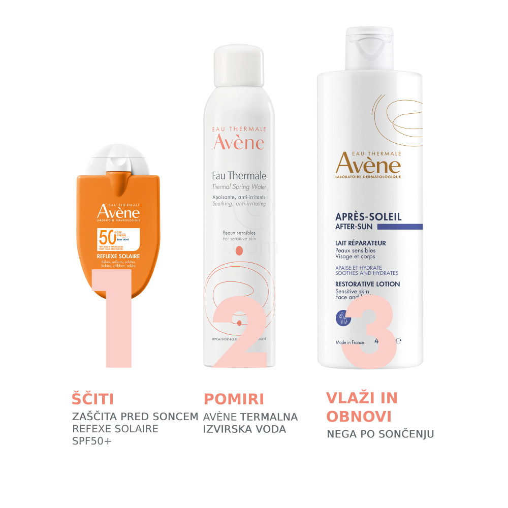 Avene Sun Reflex Solaire, zelo visoka zaščita pred soncem emulzija - ZF50+ (30 ml)