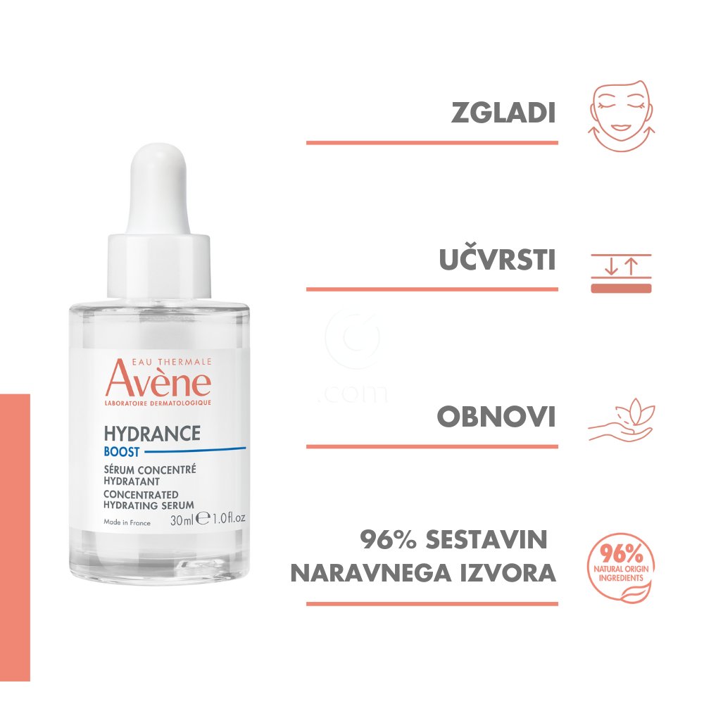  Avene Hydrance Boost, koncentrirani vlažilni serum (30 ml)