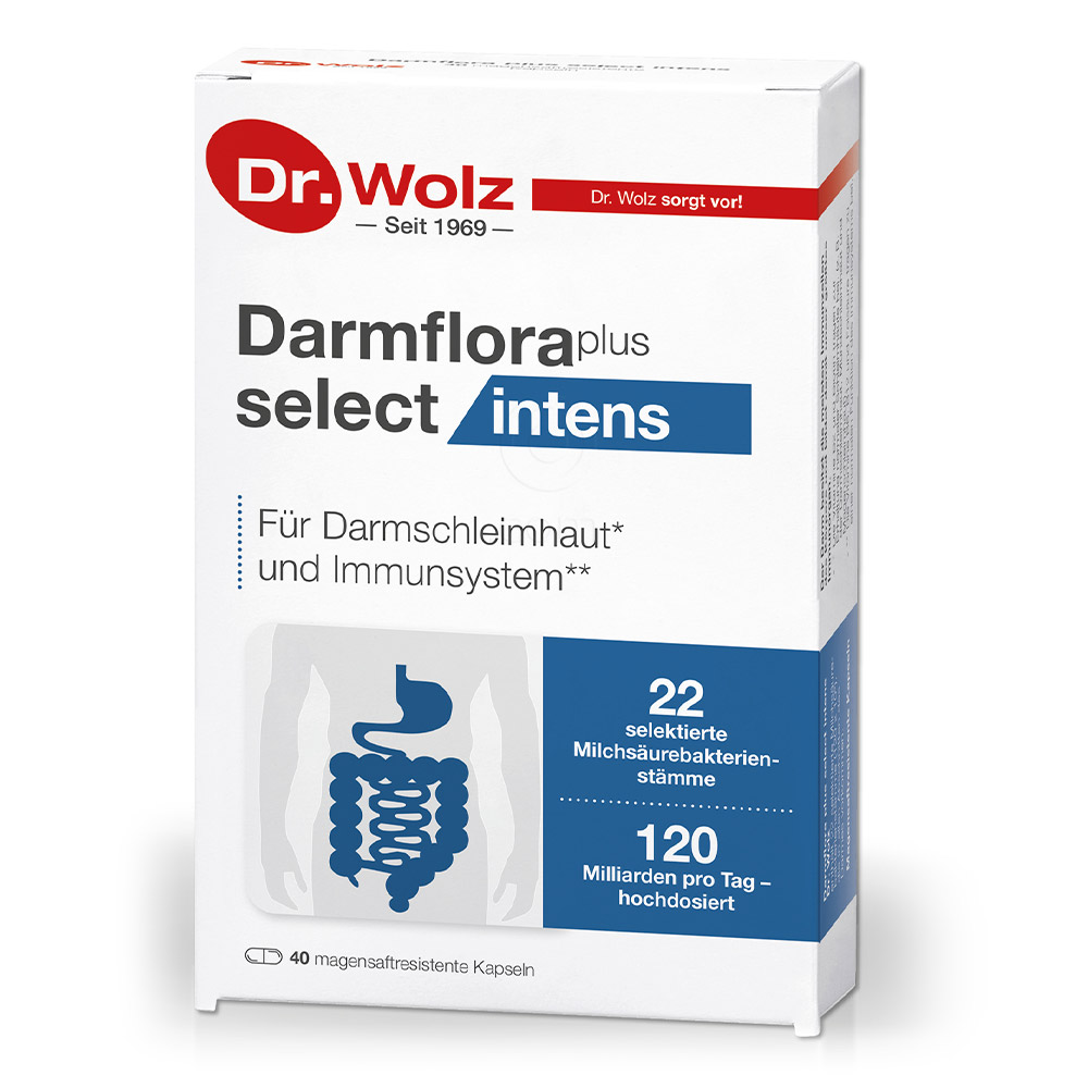 Darmflora plus select intense Dr. Wolz, kapsule (40 kapsul)