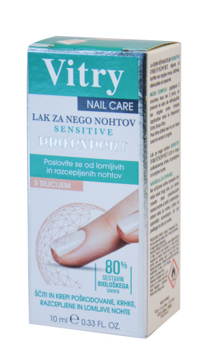 Vitry Pro Expert Sensitive, lak za nego nohtov (10 ml)