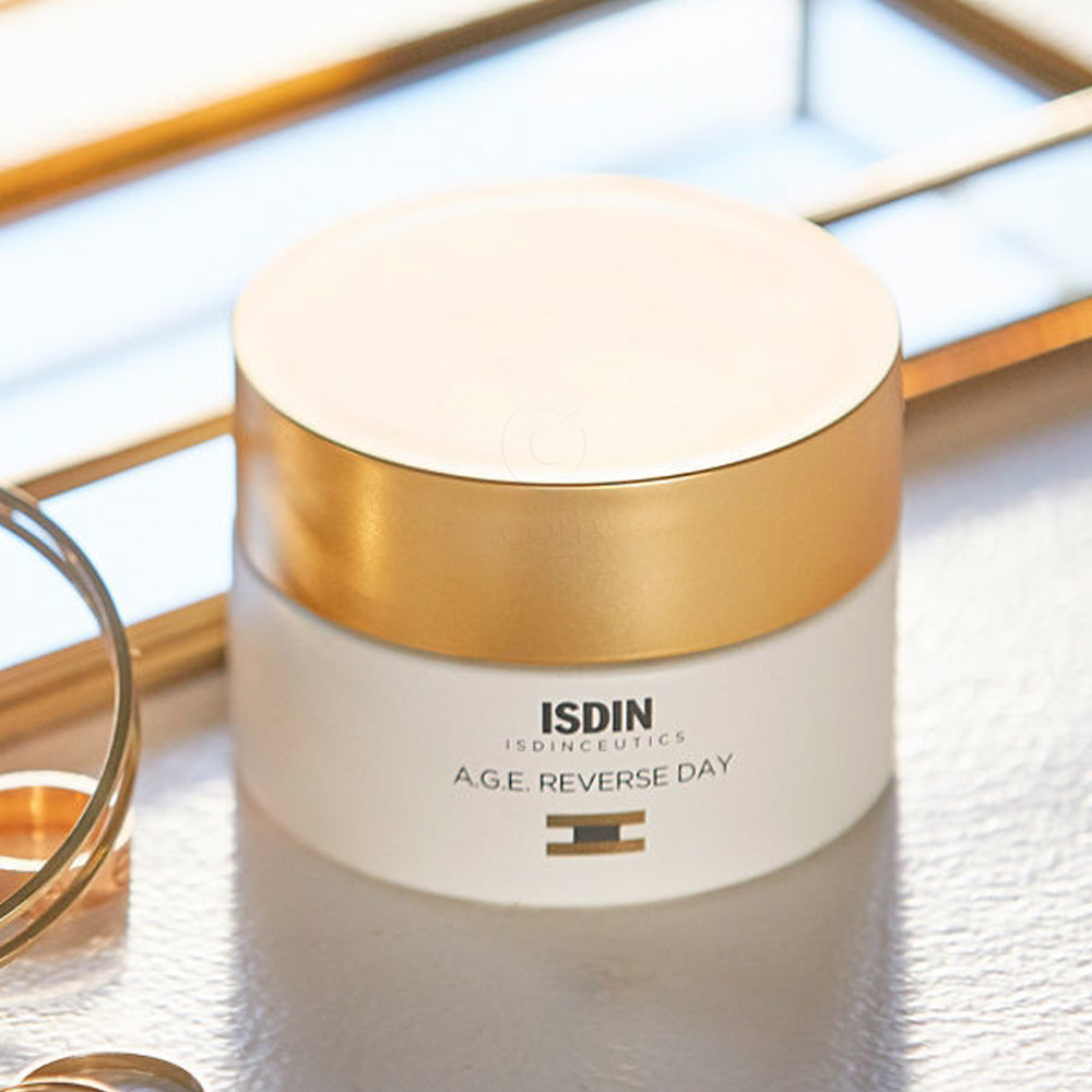ISDIN Rejuvenate A.G.E. Reverse, dnevna krema za preoblikovanje obraza (50 ml)