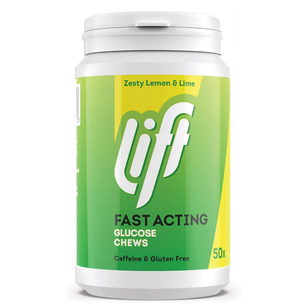 Lift Fast Acting, glukozne tablete - Limona in Limeta (50 x 4 g)