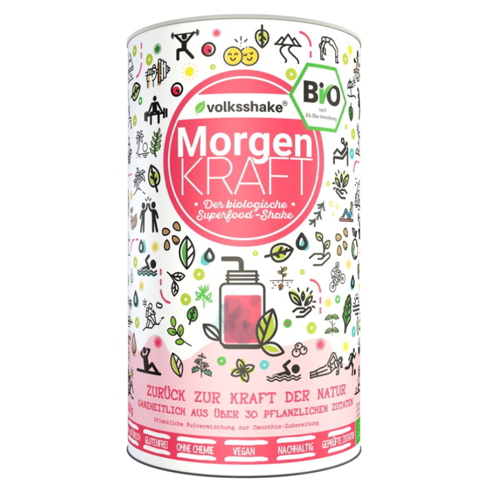 Volksshake, bio super živilo - jutranja moč (400 g)