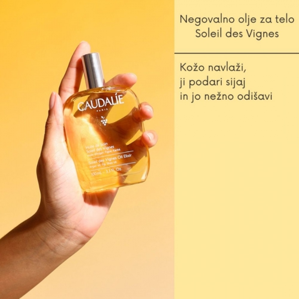 Caudalie Soleil des Vignes, negovalno olje za telo (100 ml)