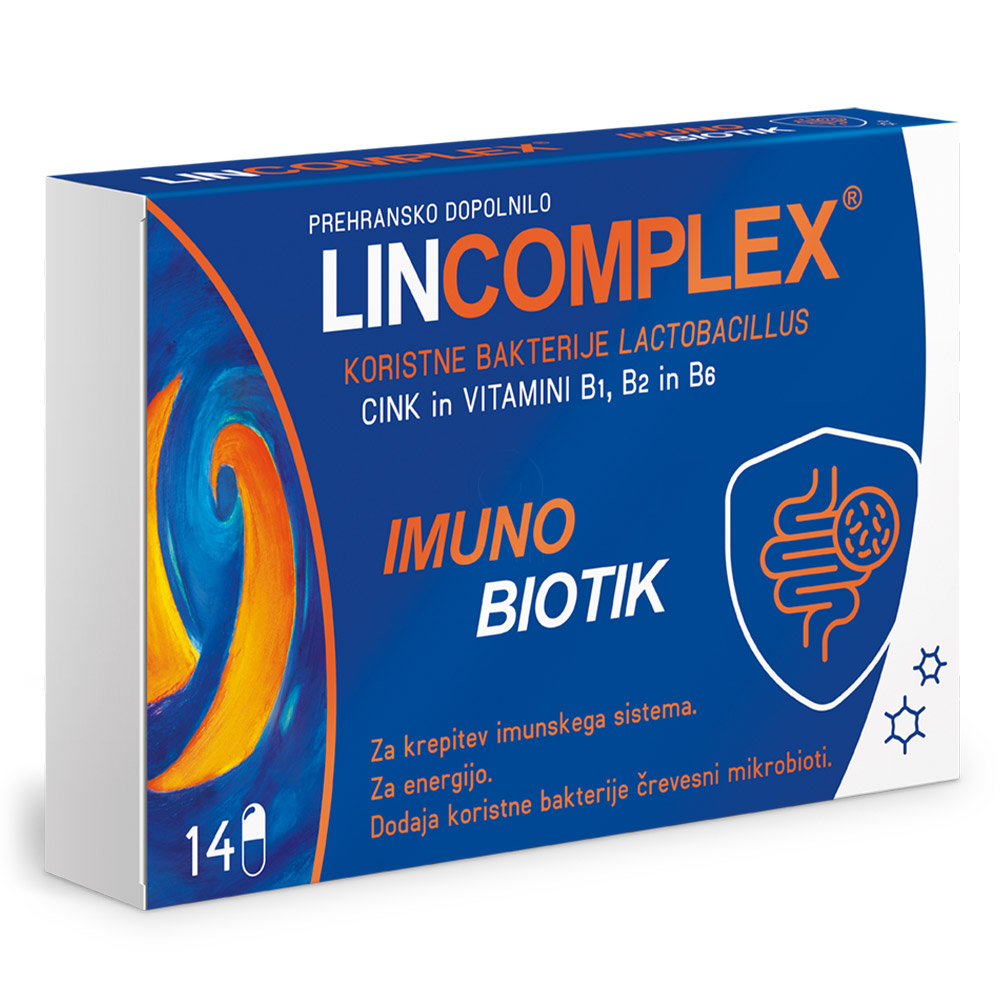 Lincomplex Imuno Biotik Lek, kapsule (14 kapsul)