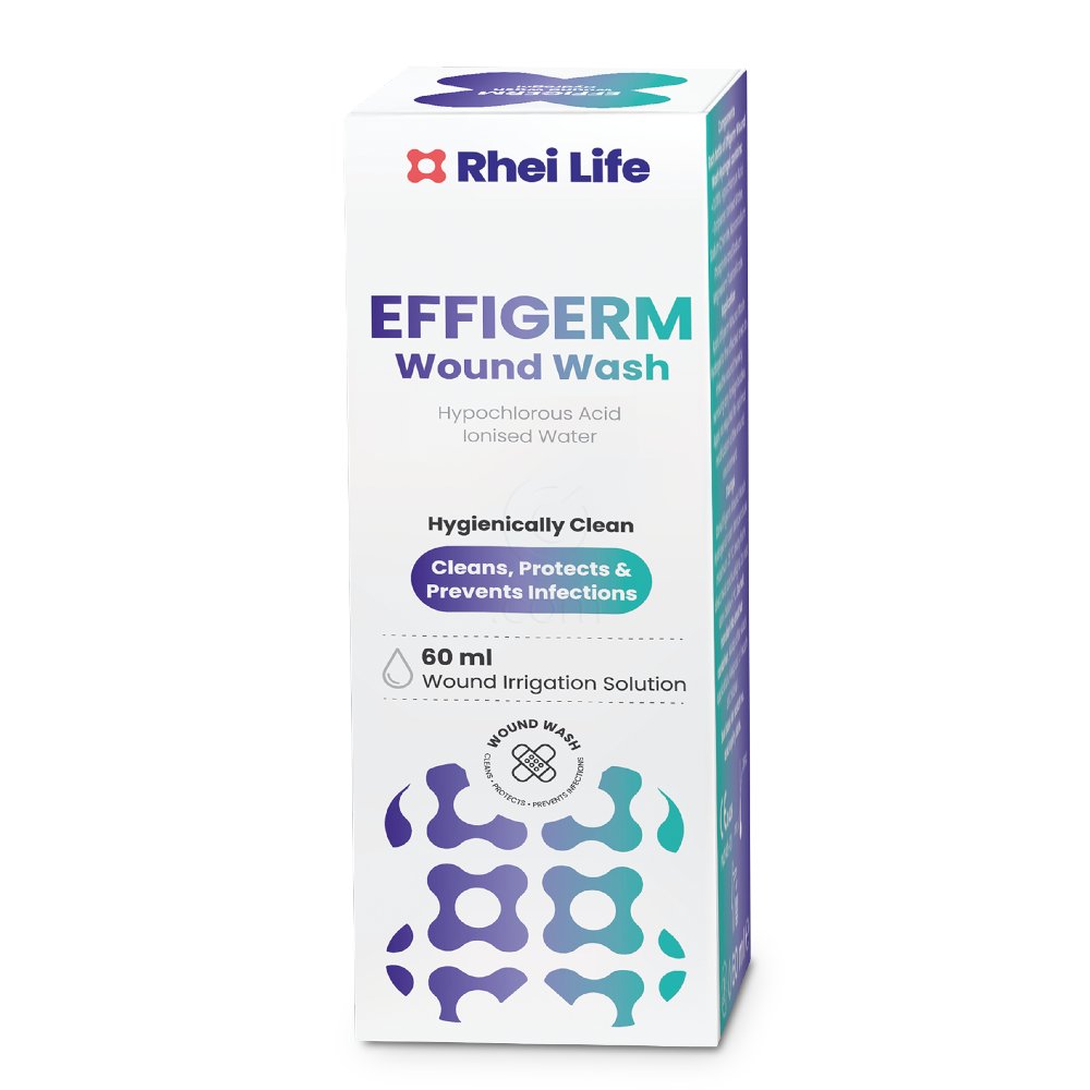 Effigerm, raztopina za izpiranje ran (60 ml)