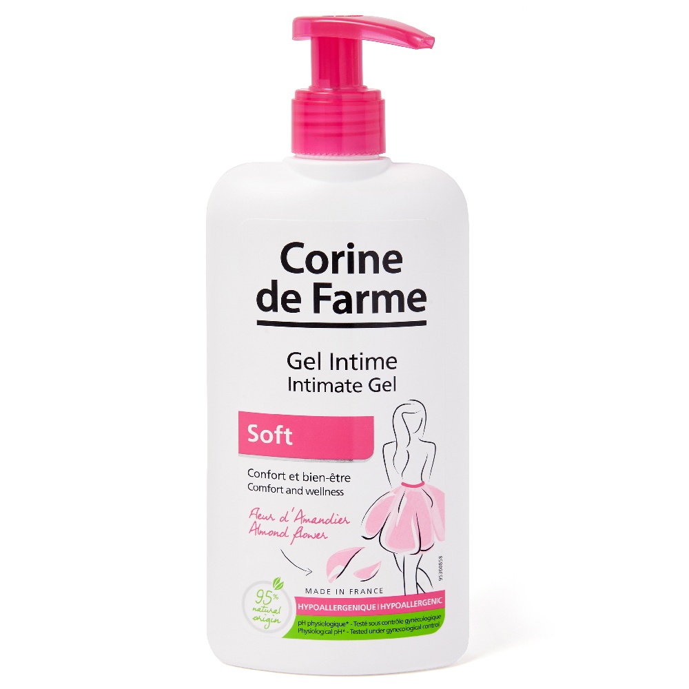 Corine De Farme, intimni gel - mandelj (250 ml)
