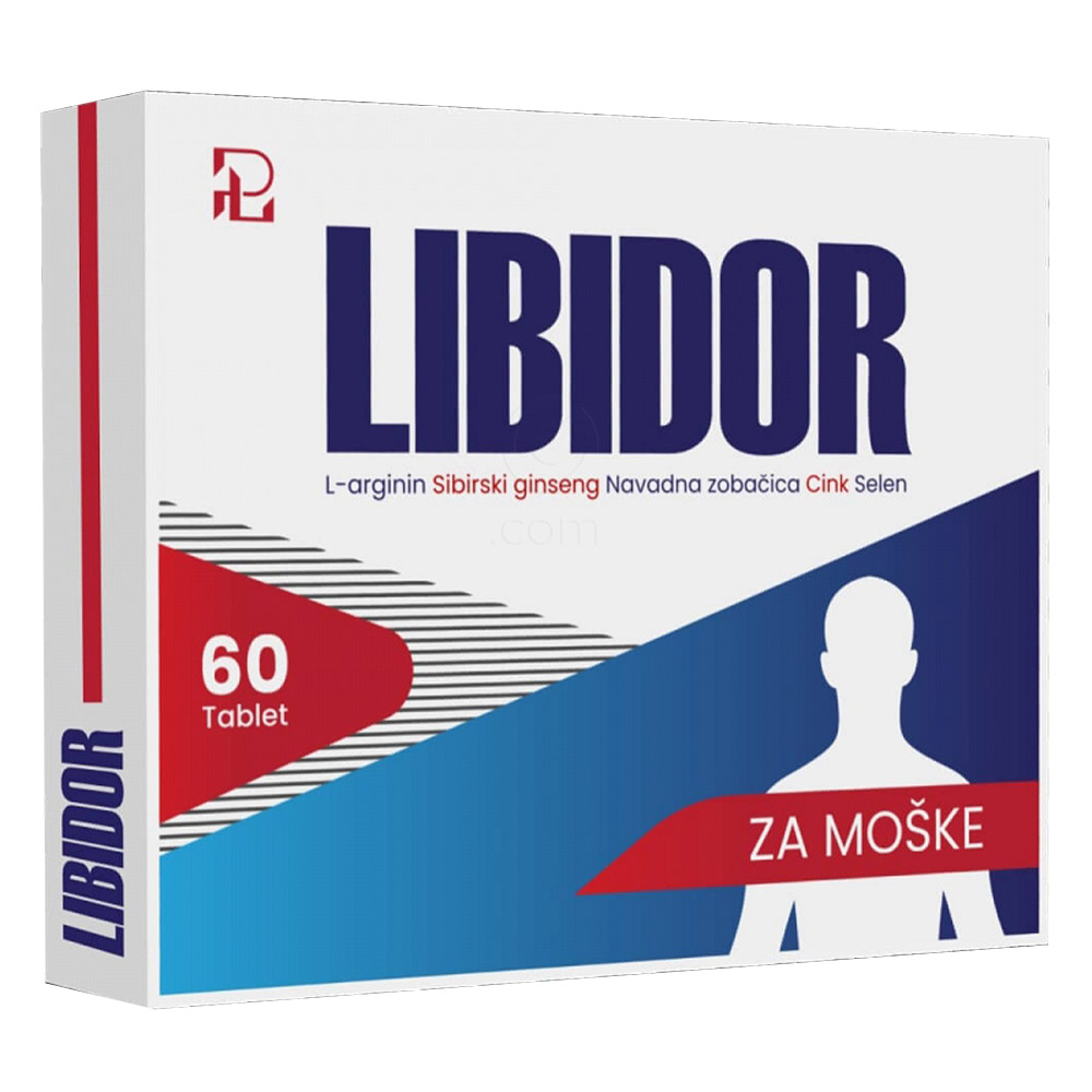 Libidor, tablete za moške (60 tablet)