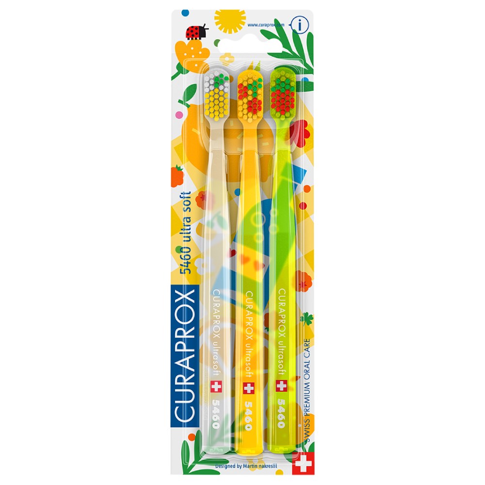 Curaprox CS 5460 ultra soft Picnic Edition, trojno pakiranje