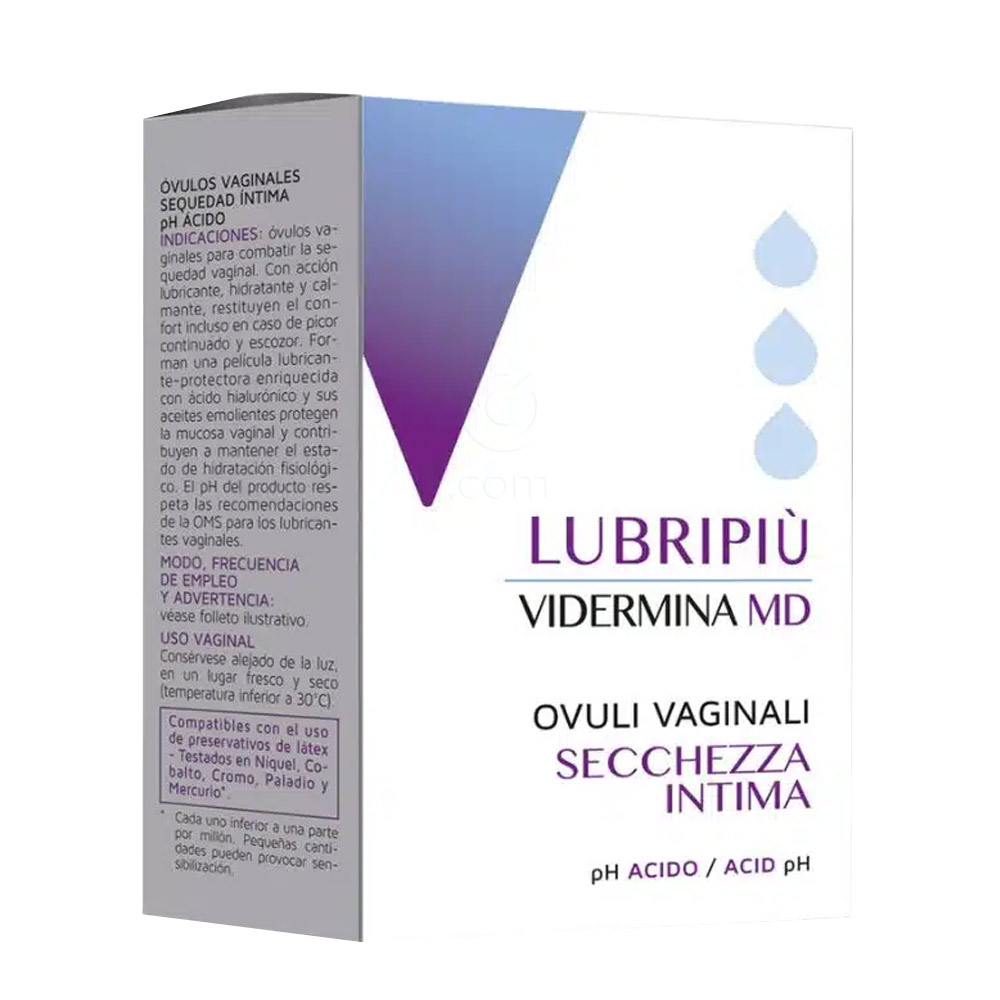 Vidermina Lubripiu, vaginalne globule (10 x 3 g)