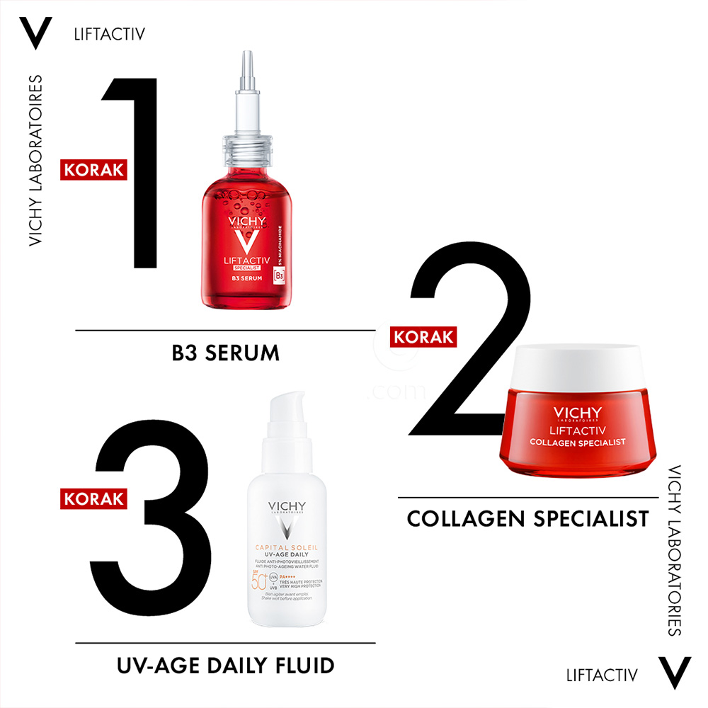 Vichy Liftactiv Specialist B3 Dark Spots, serum proti temnim lisam in gubam za obraz (30 ml)