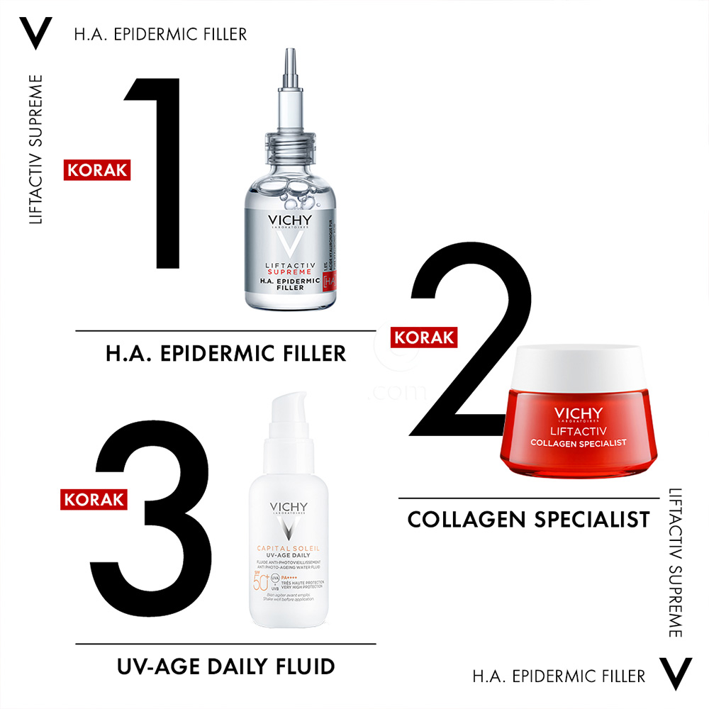 Vichy Liftactiv Supreme H.A. Epidermic Filler, serum za obraz (30 ml)