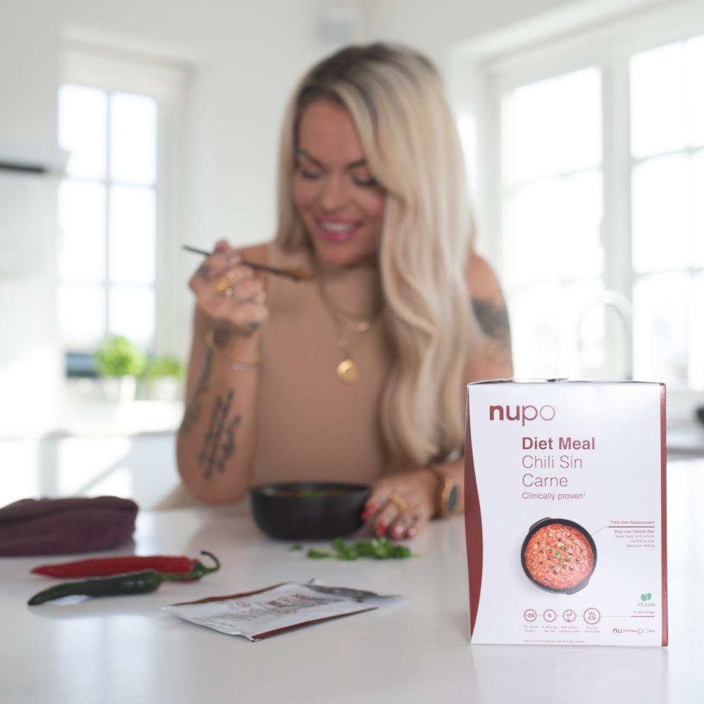 Nupo dietni topli obrok, Chili Sin Carne - Vegan (10 obrokov)