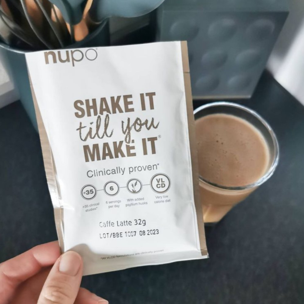 Nupo Dietni Shake, Bela Kava (12 x 32 g)