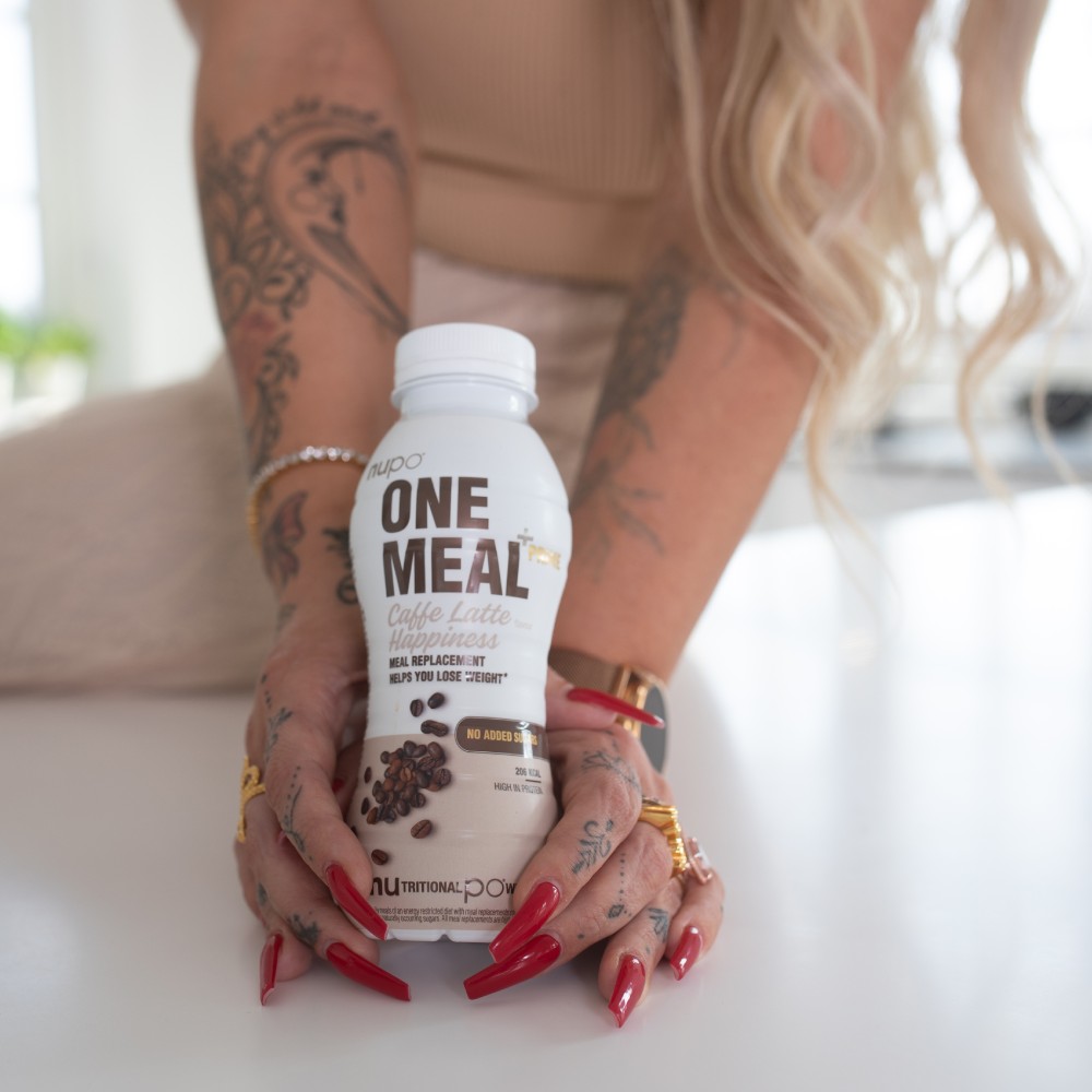  Nupo One Meal+ Prime Shake, nadomestilo obroka Bela Kava (330 ml)
