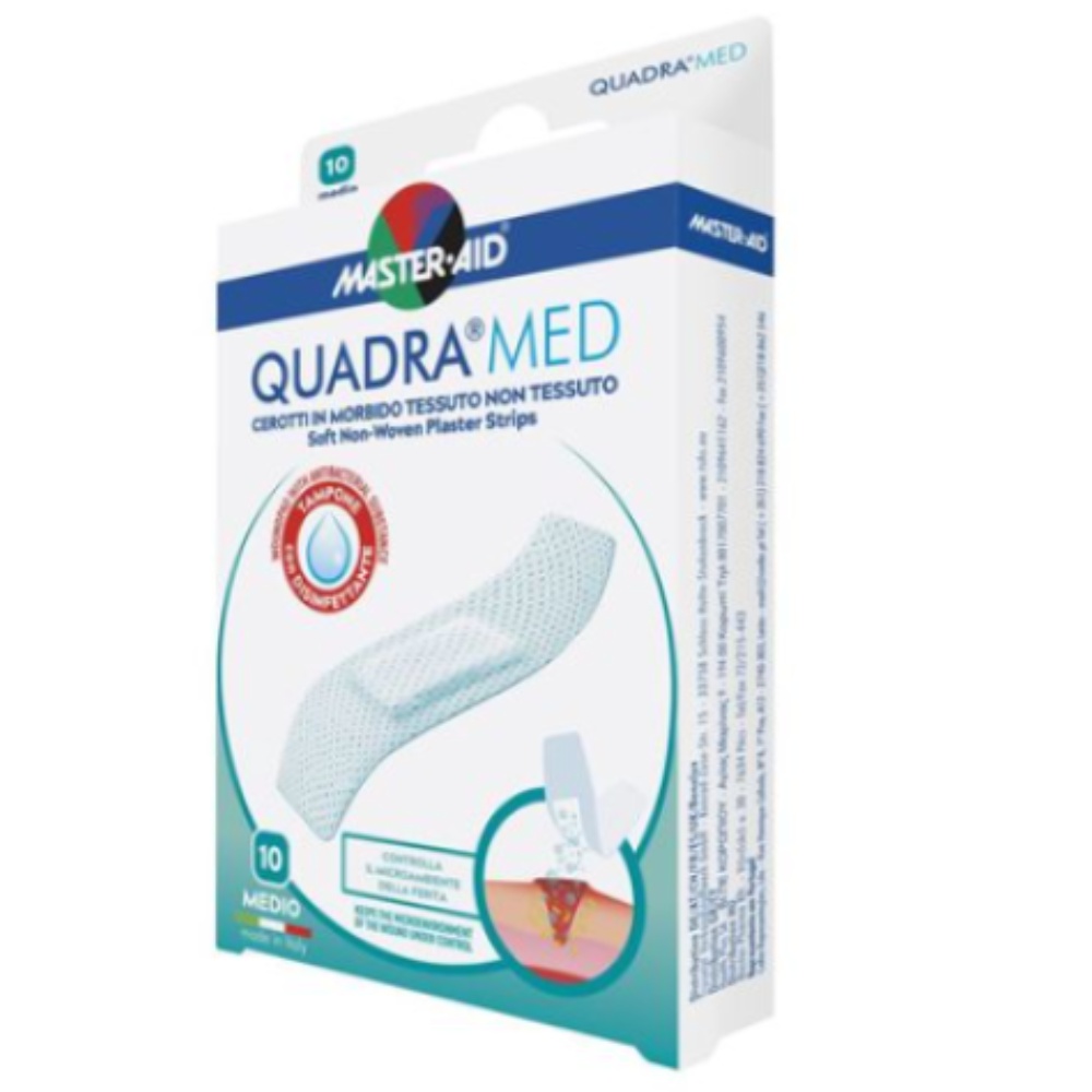 Master Aid Quadra Med Super, obliži (10 obližev)