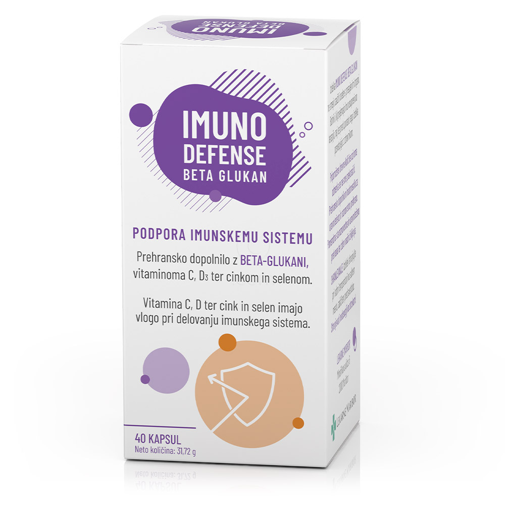 Imuno Defense Beta Glukan, kapsule (40 kapsul)