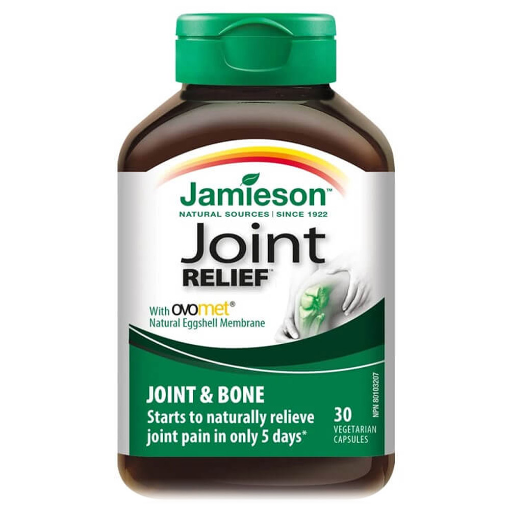 Jamieson Joint Reilef, kapsule z naravno membrano jajčne lupine (30 kapsul)