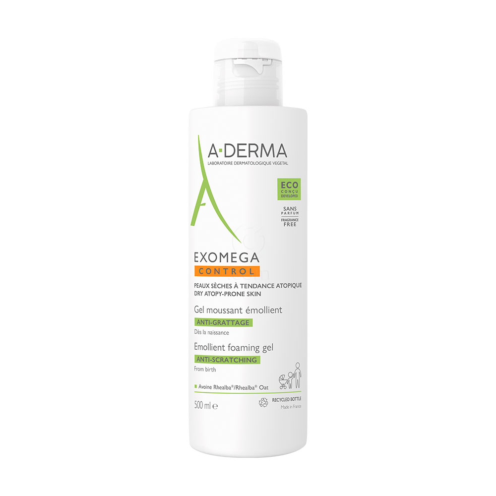  A-Derma Exomega Control, emolientni čistilni gel (500 ml) 