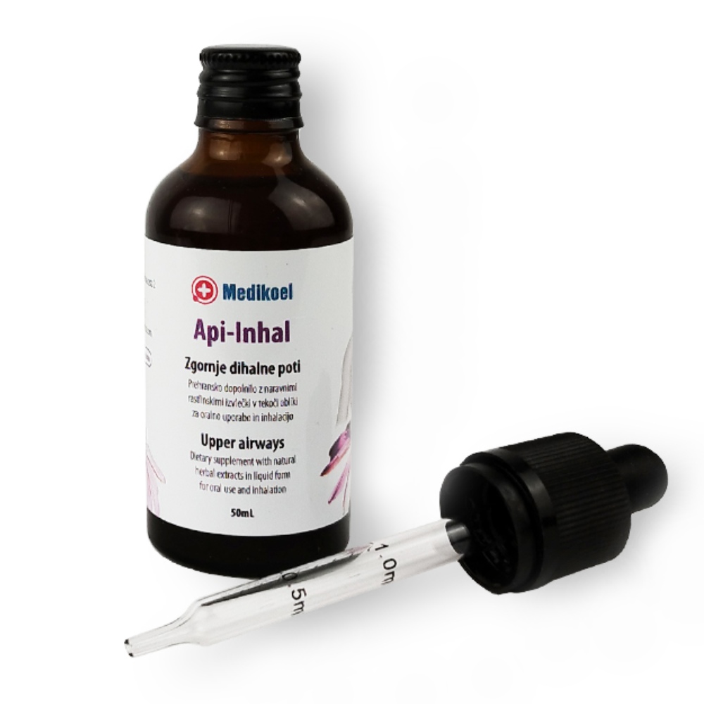 Api-Inhal, inhalacijska mešanica: Zgornje dihalne poti (50 ml)
