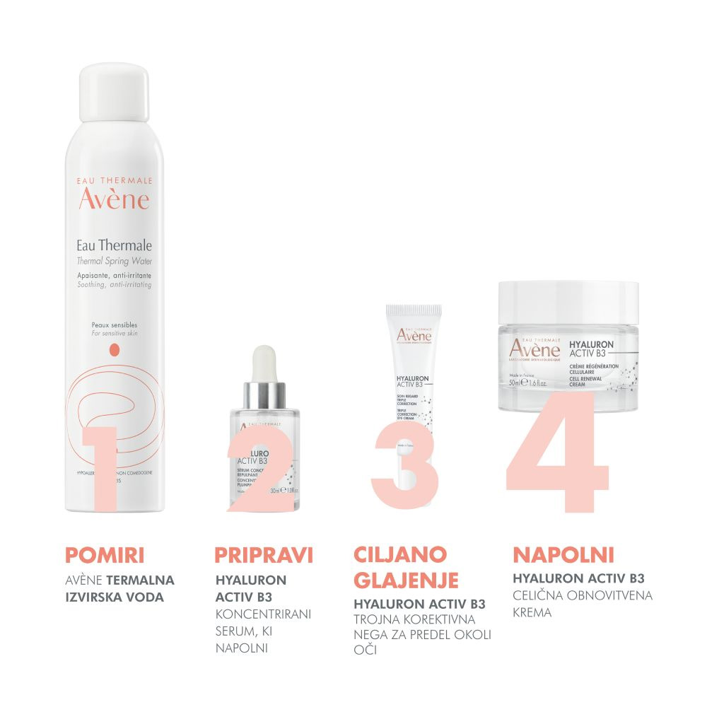 Avene Hyaluron Activ B3, krema za nego obraza - refill (50 ml)