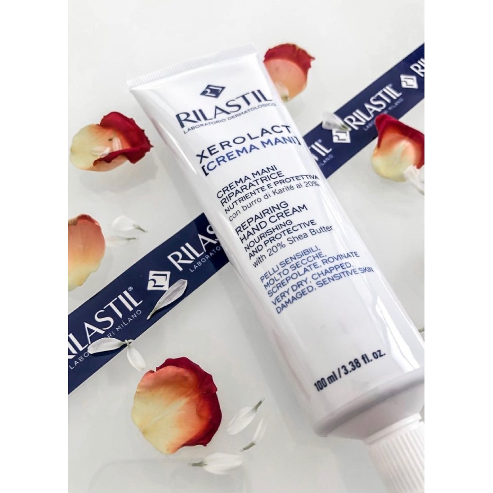 Rilastil Xerolact, obnovitvena krema za roke (100 ml)