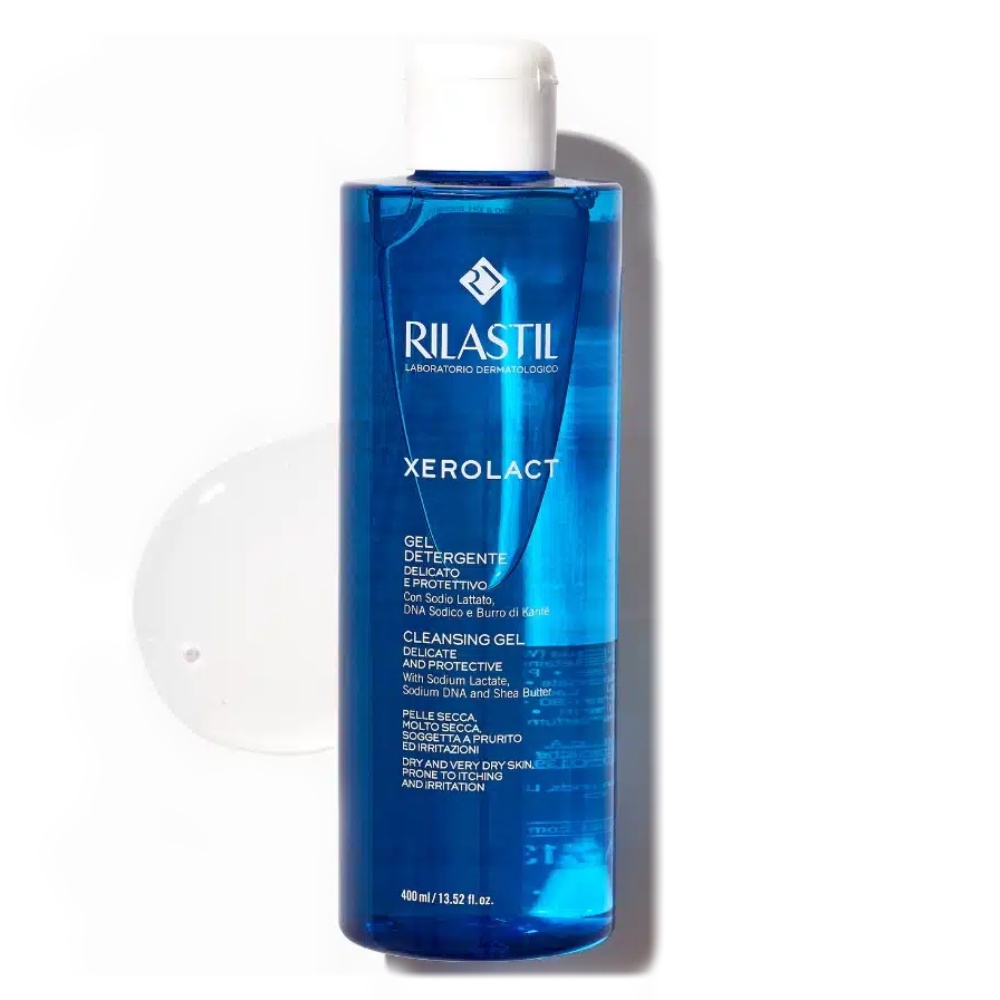 Rilastil Xerolact, čistilni gel (400 ml)
