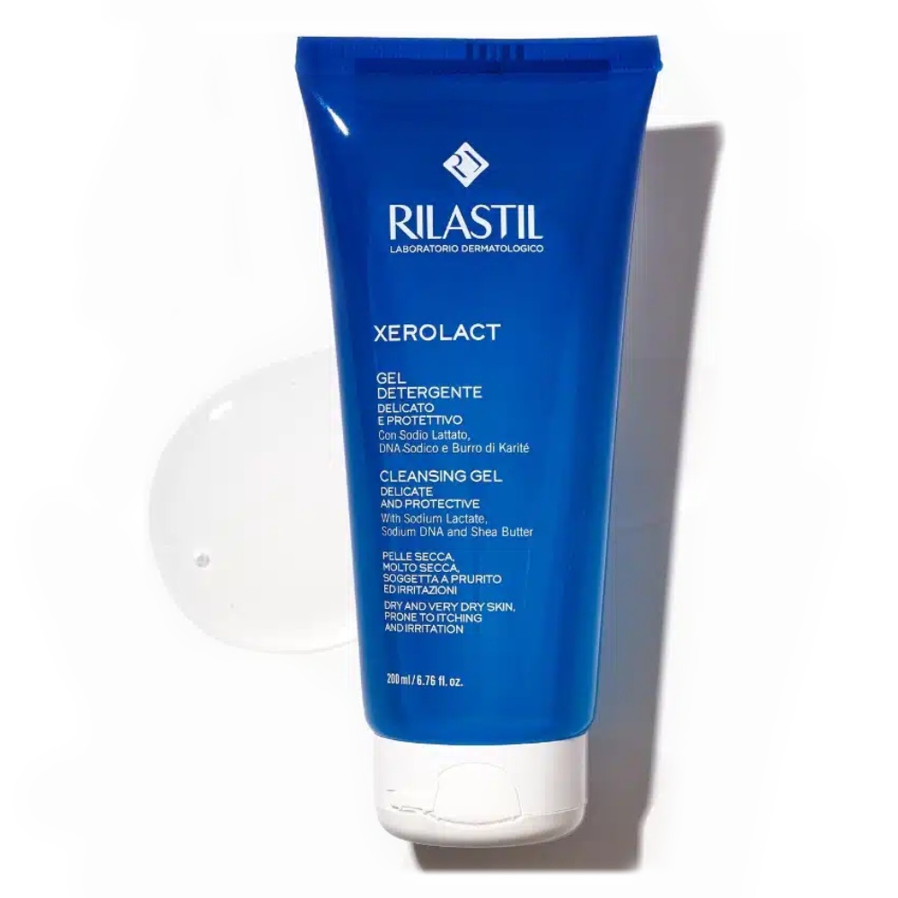 Rilastil Xerolact, čistilni gel (200 ml)