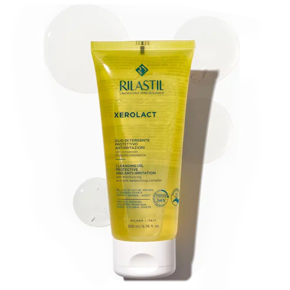 Rilastil Xerolact, čistilno olje (200 ml)