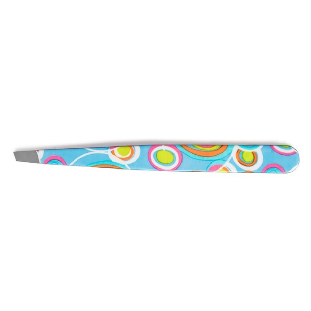 Nippes, pinceta s poševno konico 9,5 cm - pisana (327E)