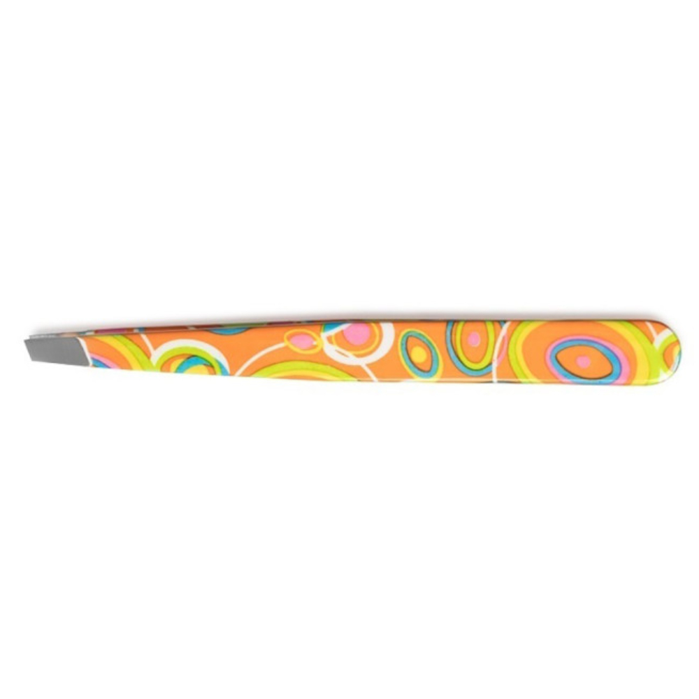 Nippes, pinceta s poševno konico 9,5 cm - pisana (327E)