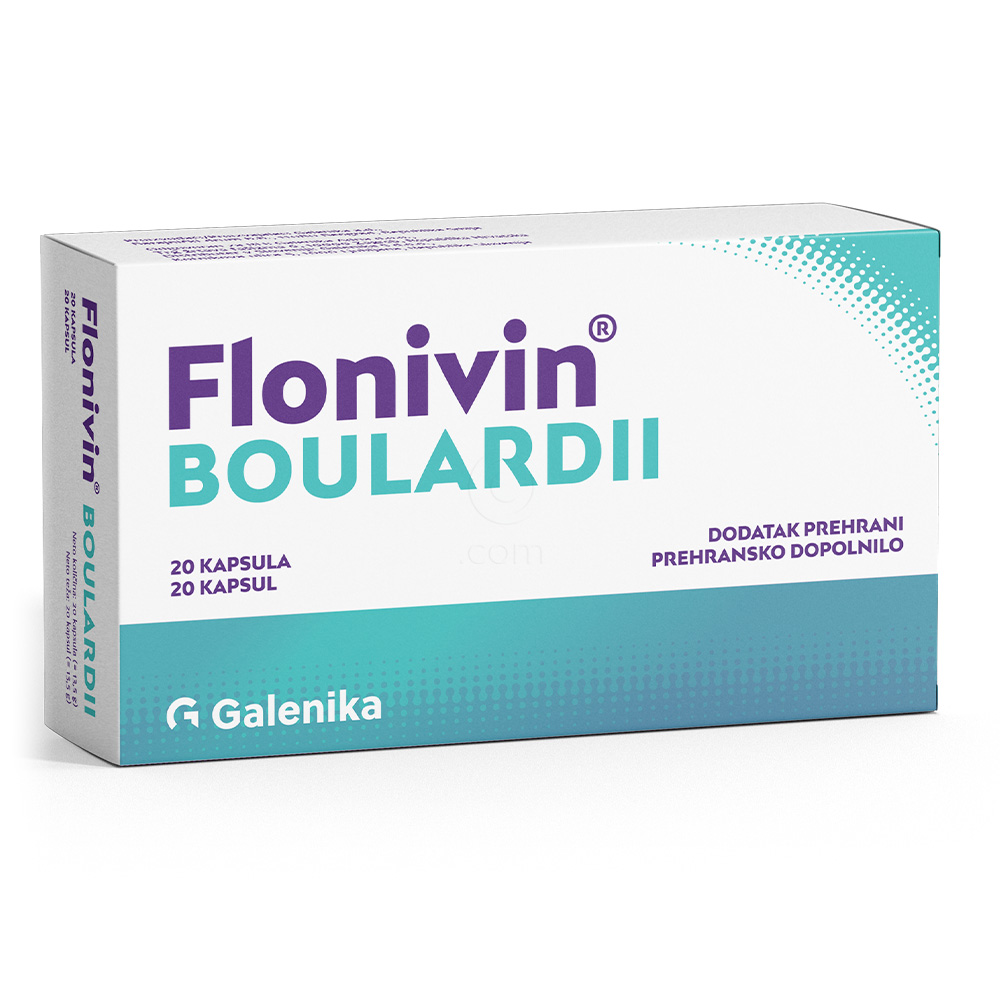 Flonivin Boulardii, kapsule (20 kapsul)