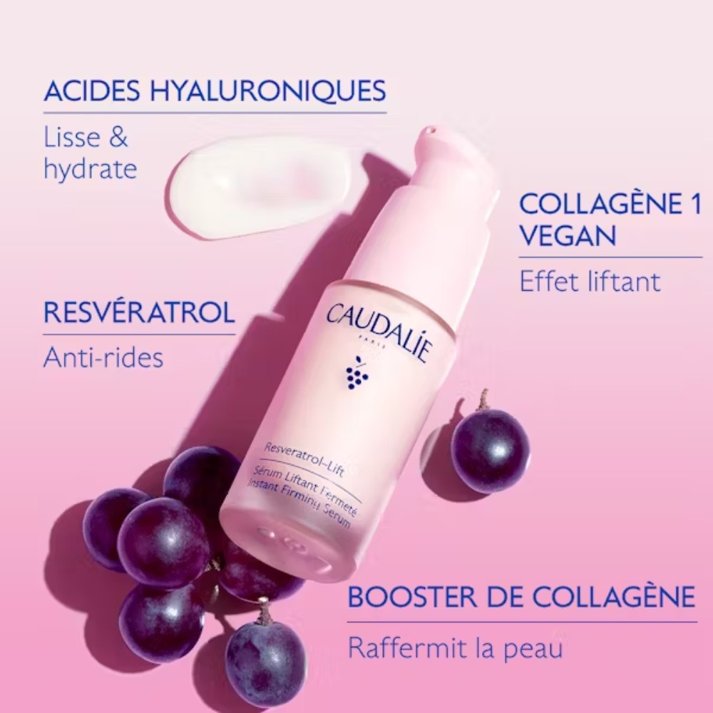 Caudalie Resveratrol Lift, učvrščujoči serum (30 ml)