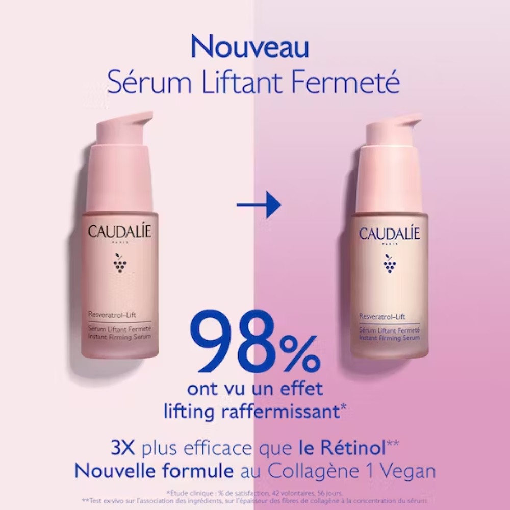Caudalie Resveratrol Lift, učvrščujoči serum (30 ml)