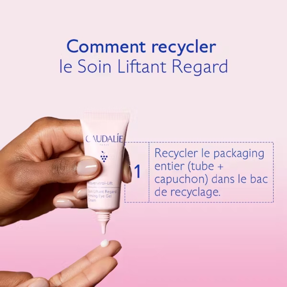 Caudalie Resveratrol Lift, lifting gel krema za področje okoli oči (15 ml)