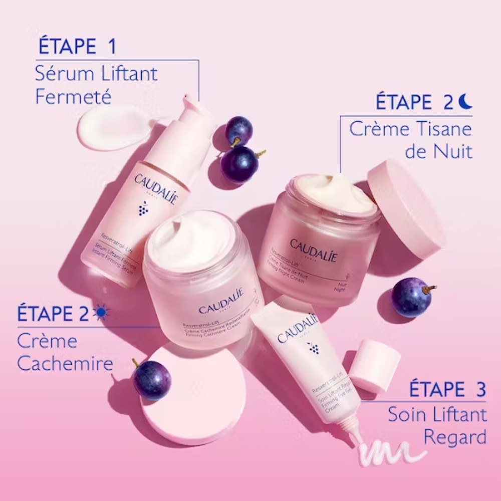Caudalie Resveratrol Lift, bogata dnevna krema (50 ml)