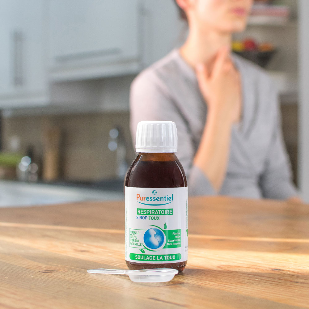 Puressentiel Respiratory, sirup za lajšanje kašlja (125 ml)